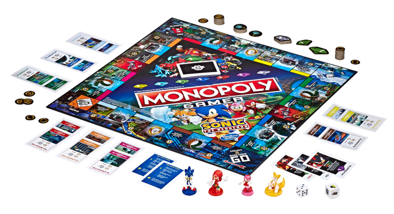 Illustration for article titled The New Sonic The Hedgehog Monopoly Game Is About Going Fast And Battling Bosses
